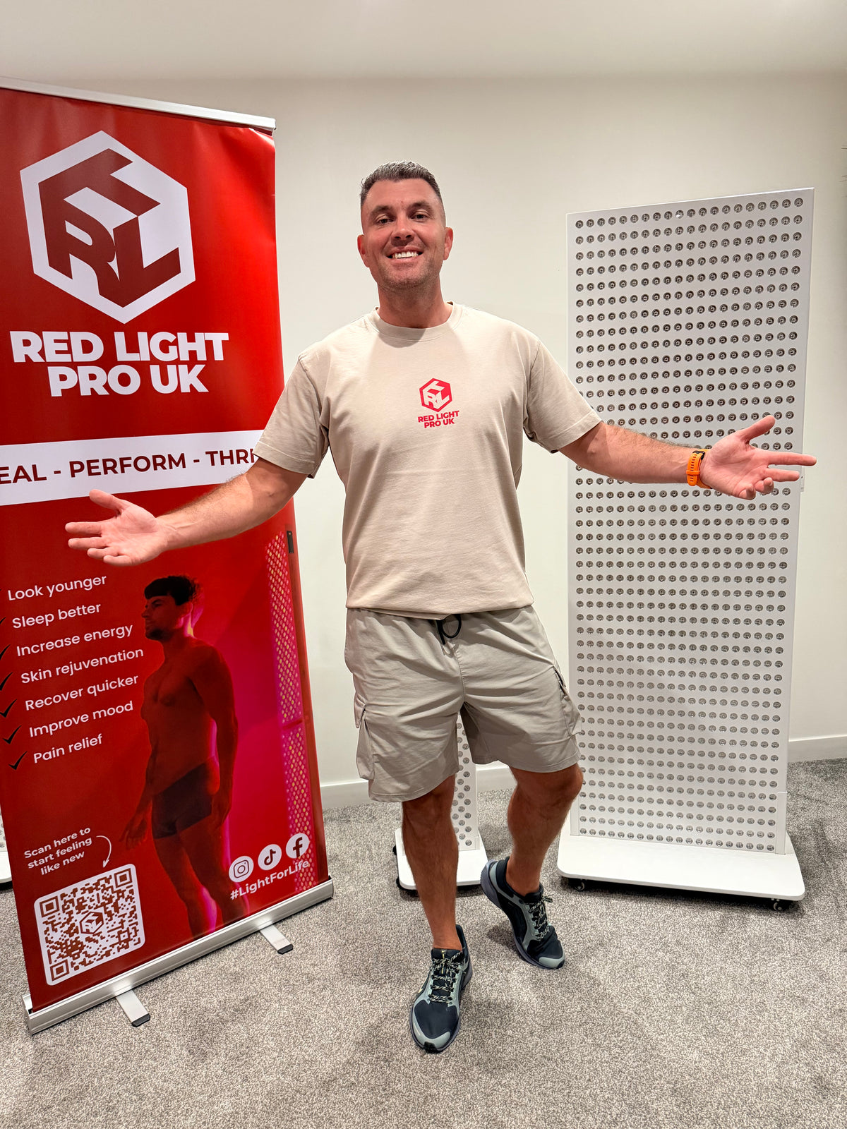 Phil Jones, founder of Red Light Pro UK